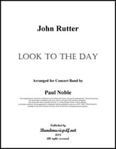 Look to the Day Concert Band sheet music cover